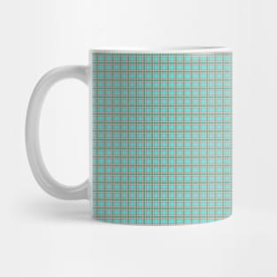 Spring Day Colors of Spring Plaid Pattern Mug